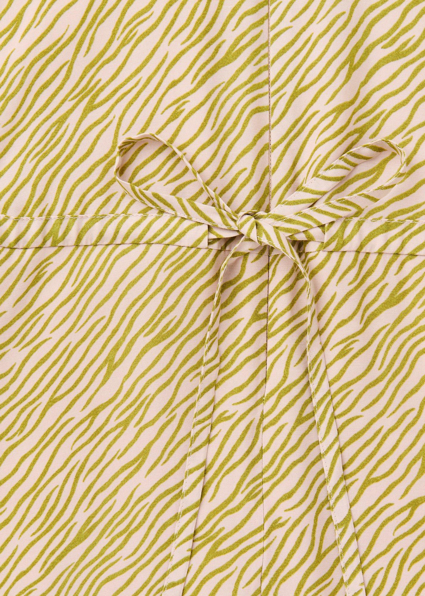 Tiger Flame Midi Dress