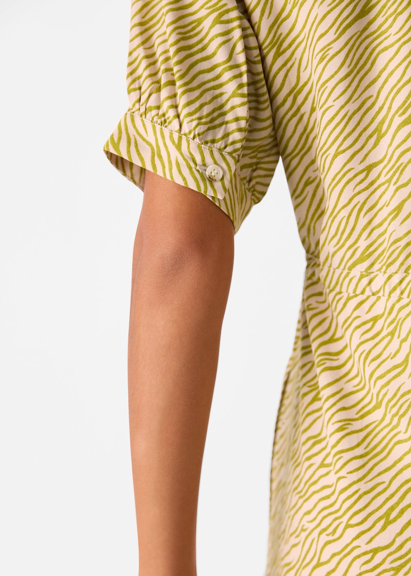 Tiger Flame Midi Dress