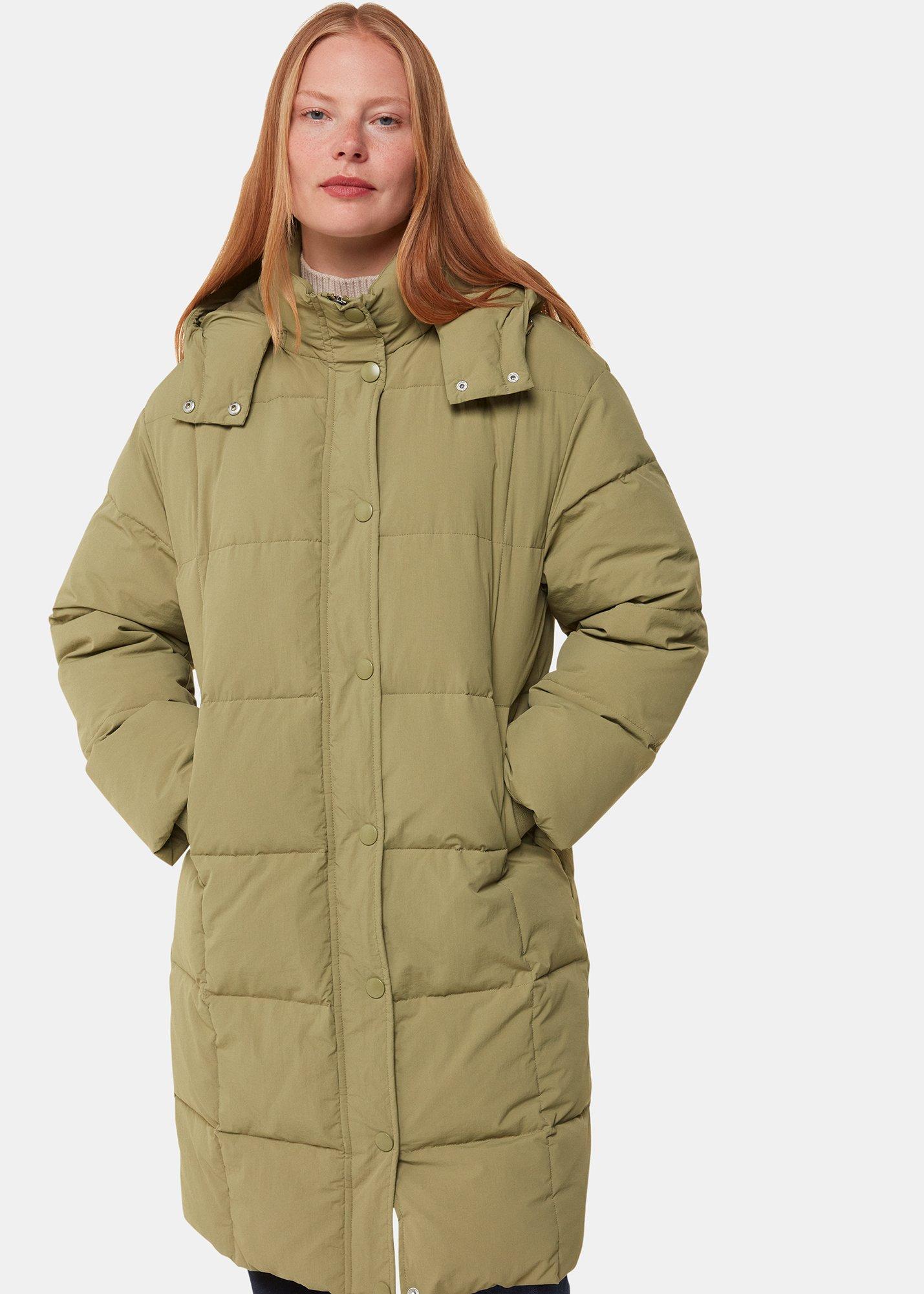 Khaki Una Puffa Coat