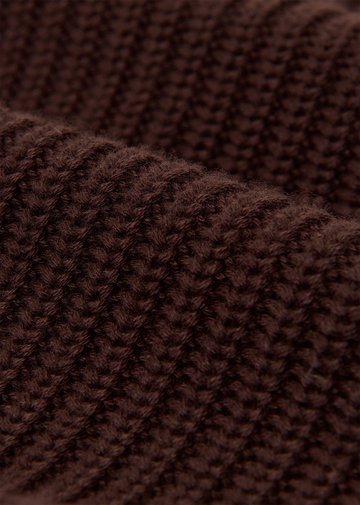 V Neck Cotton Cardigan