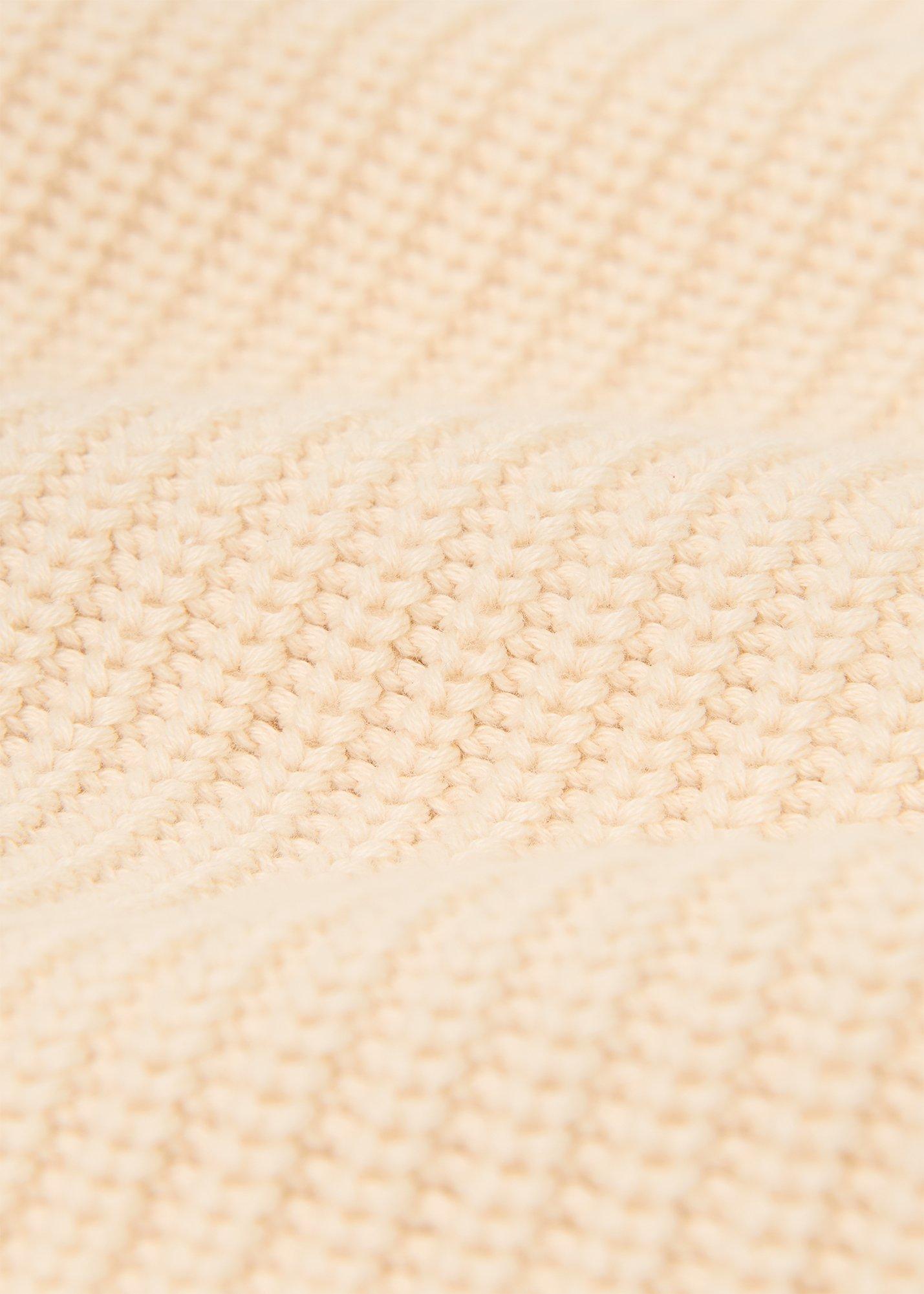 Petite V Neck Cotton Cardigan