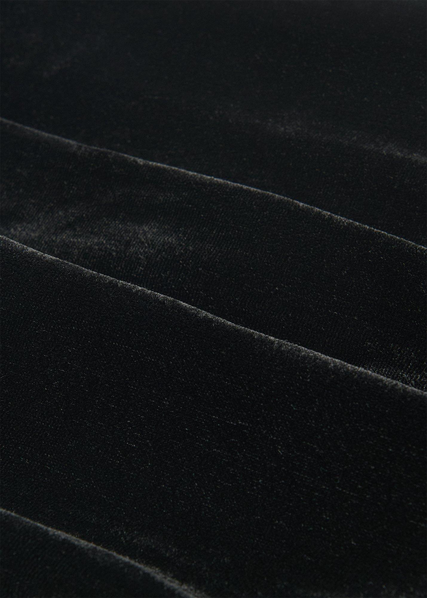 Petite Velvet Flare Sleeve Dress