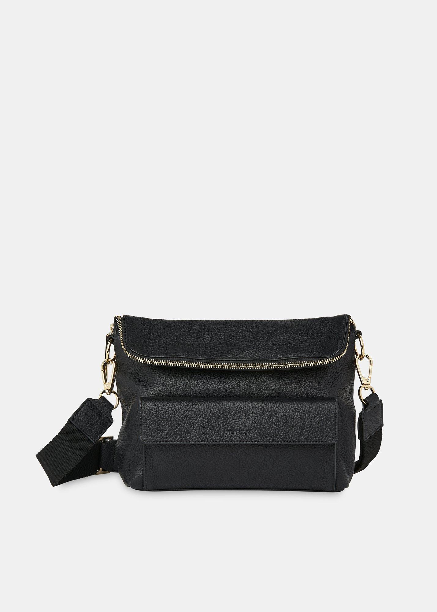 Black Vida Crossbody Bag