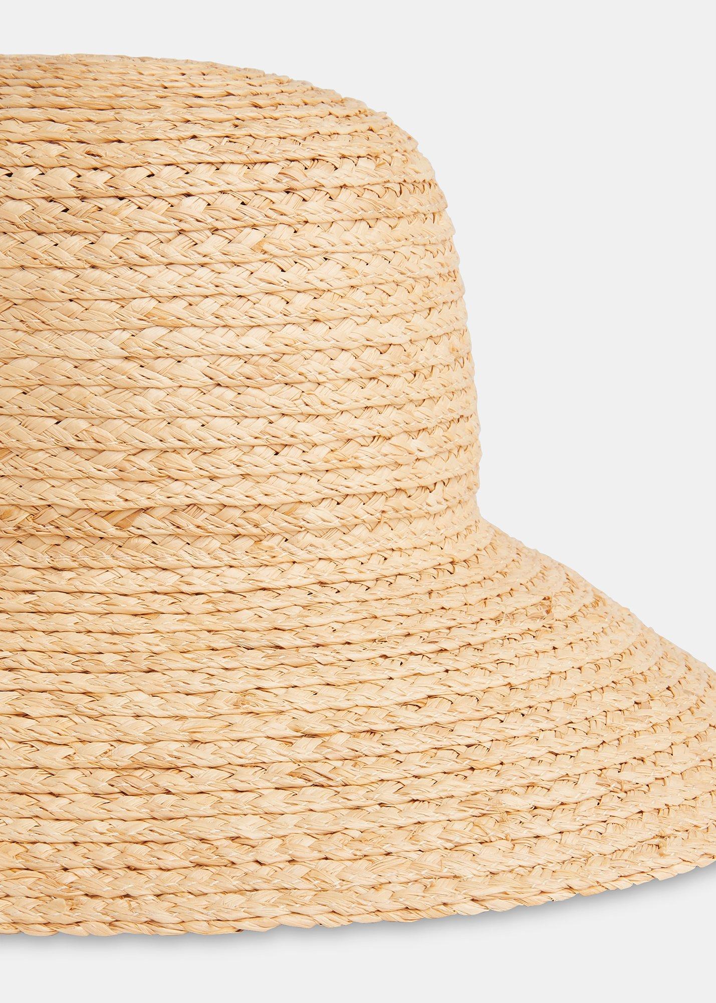 Neutral Wide Brim Straw Hat