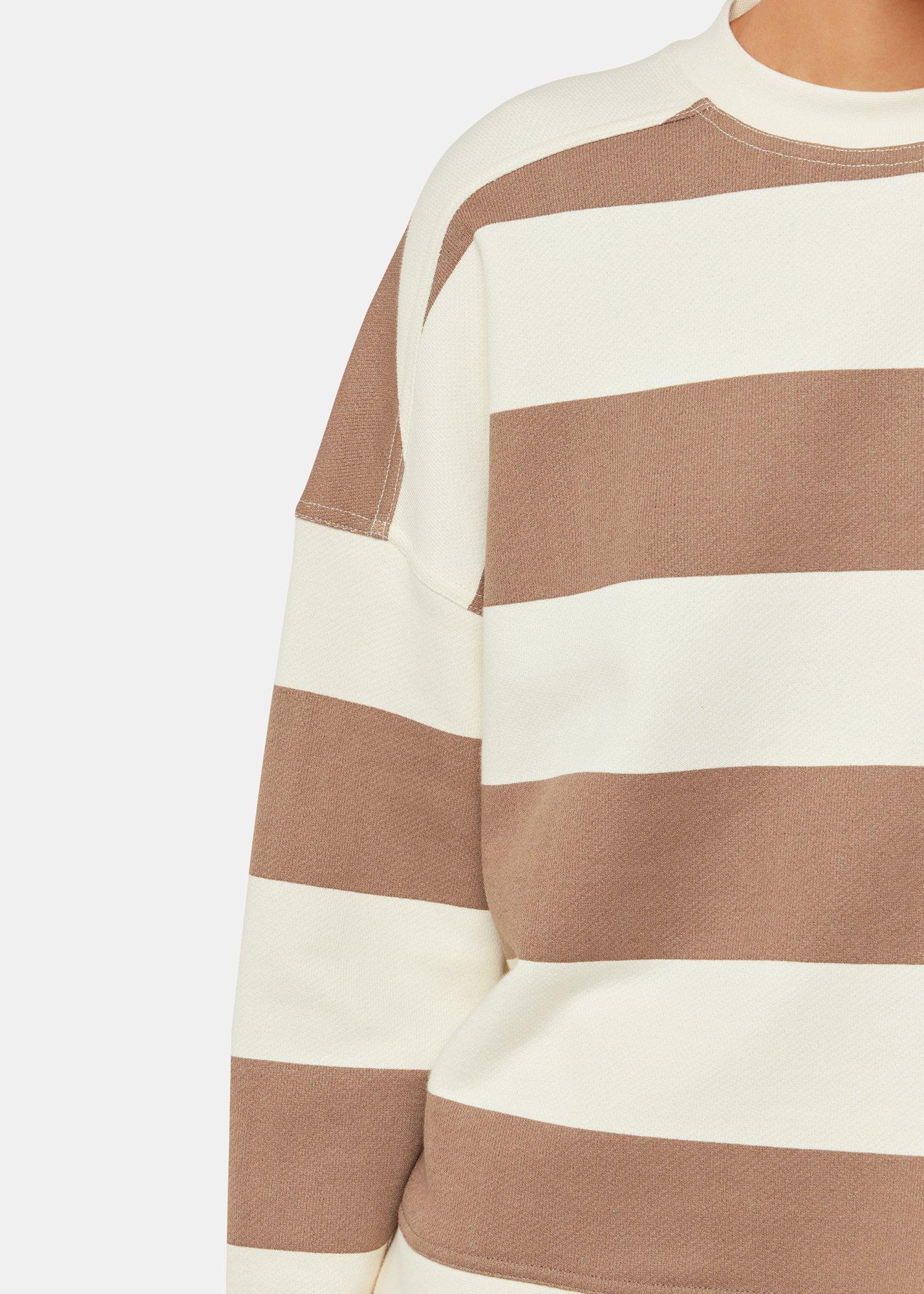 Wide Stripe Sweat