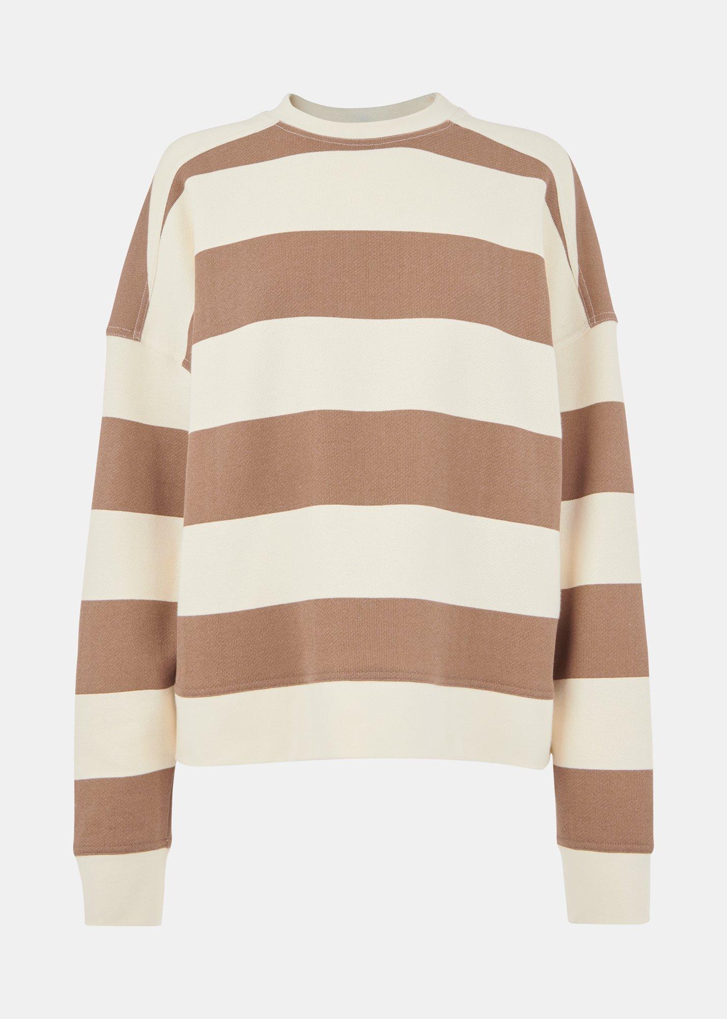 Wide Stripe Sweat