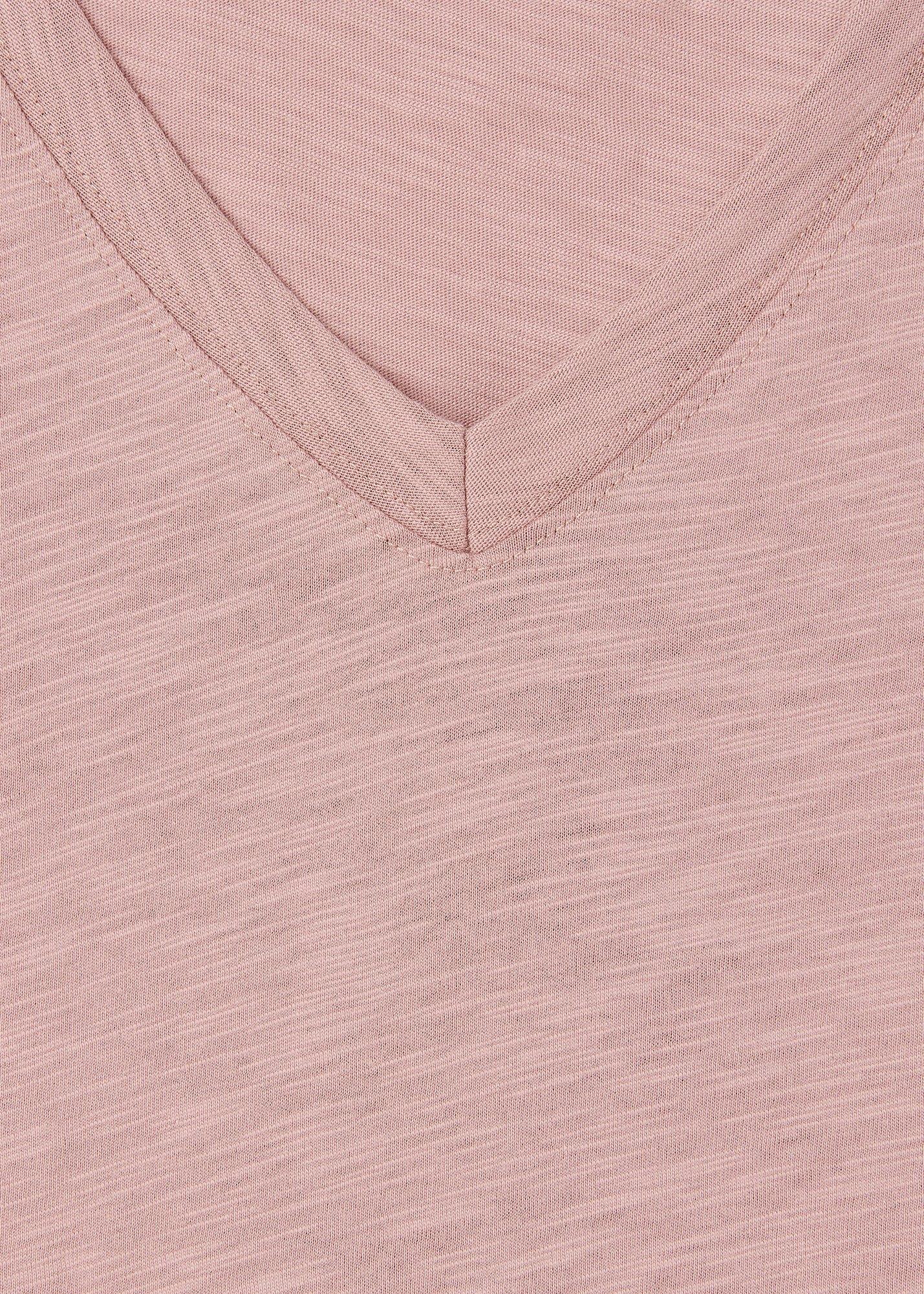 Willa V-Neck Cap Sleeve Tee