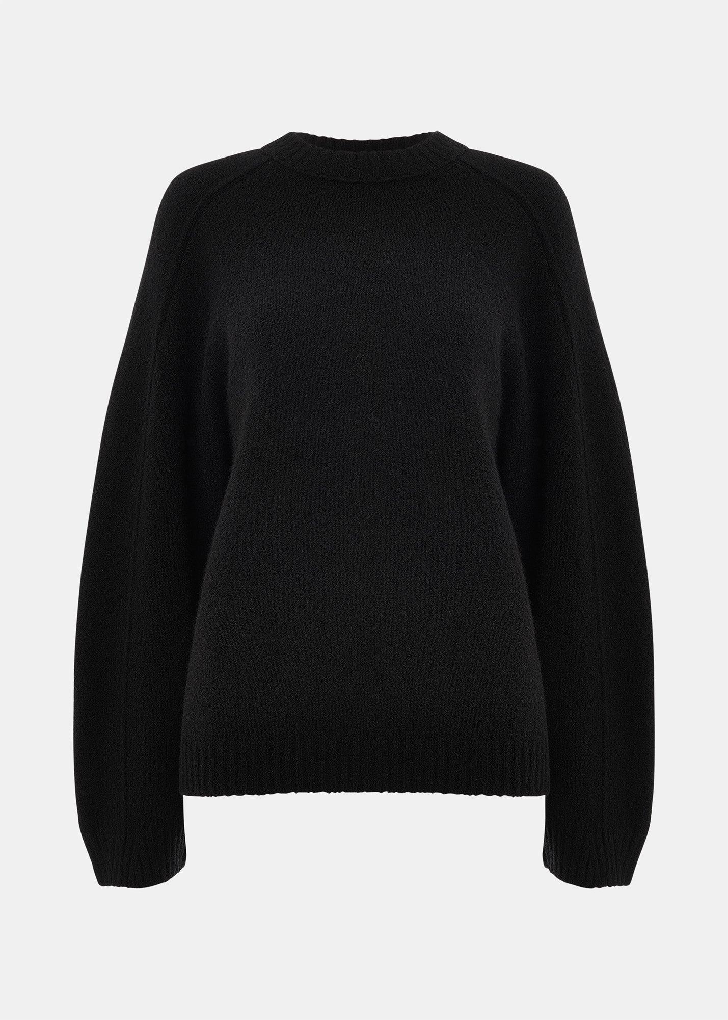 Wool Mix Seam Detail Knit