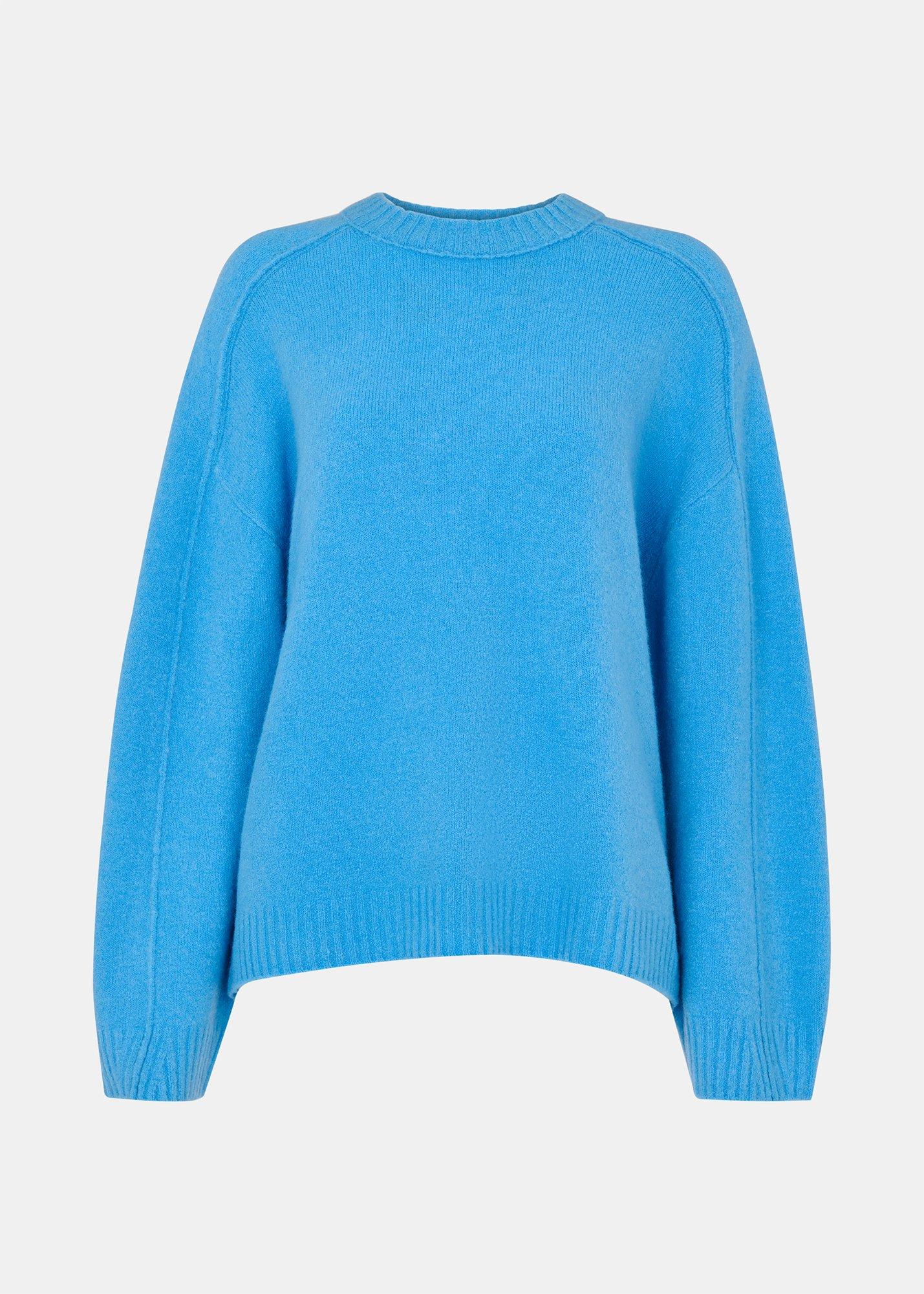 Wool Mix Seam Detail Knit