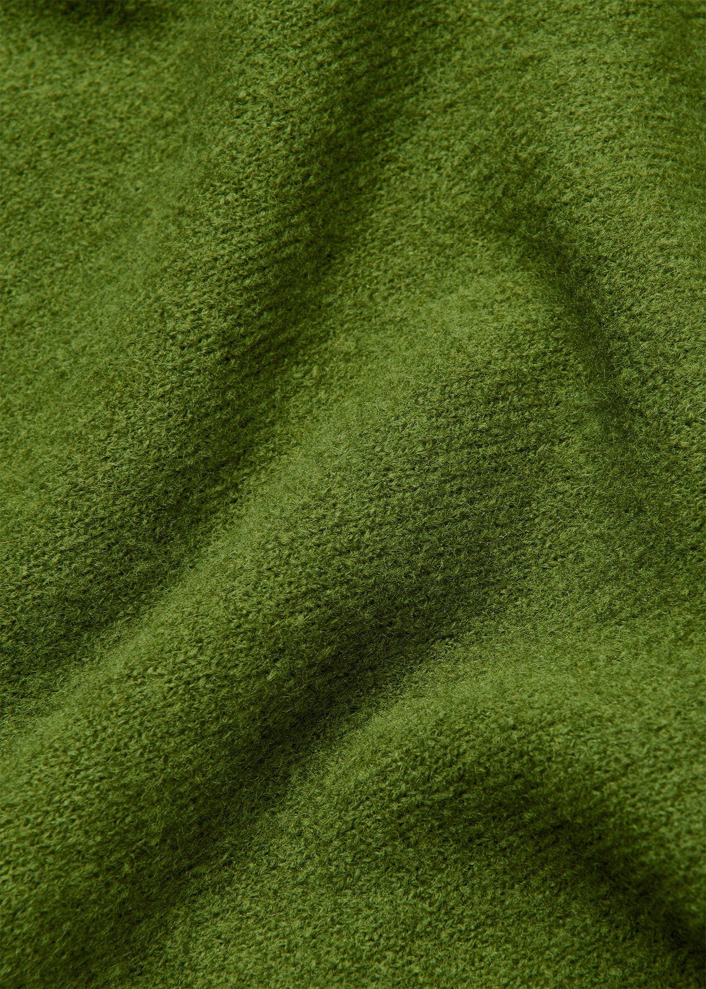 Wool Mix Seam Detail Knit