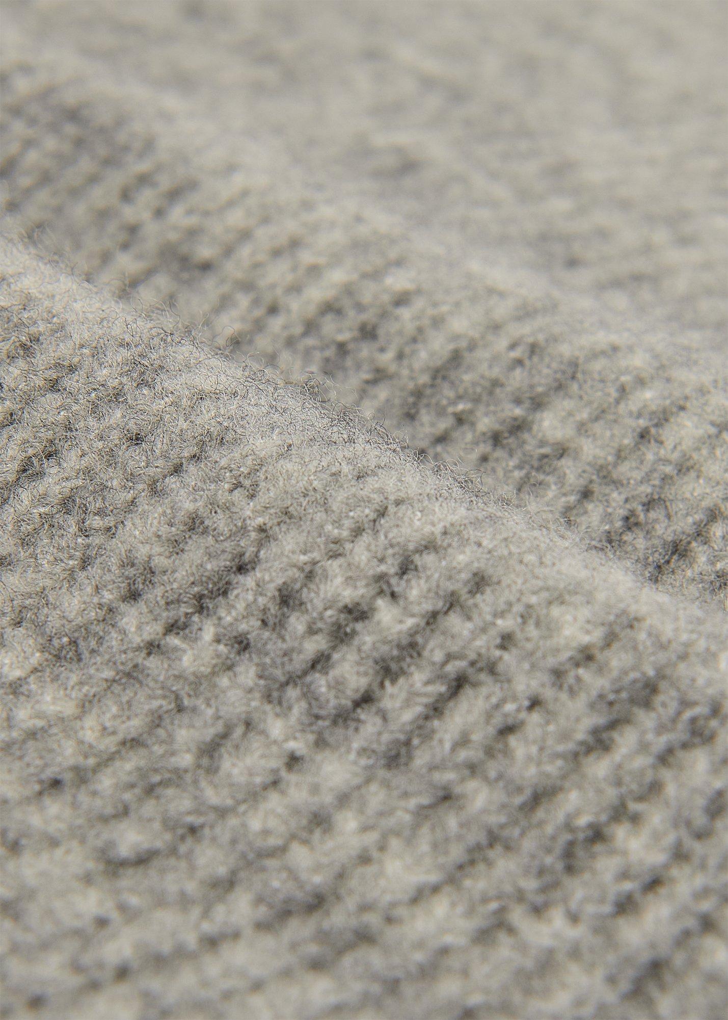 Wool Mix Side Tie Detail Tank