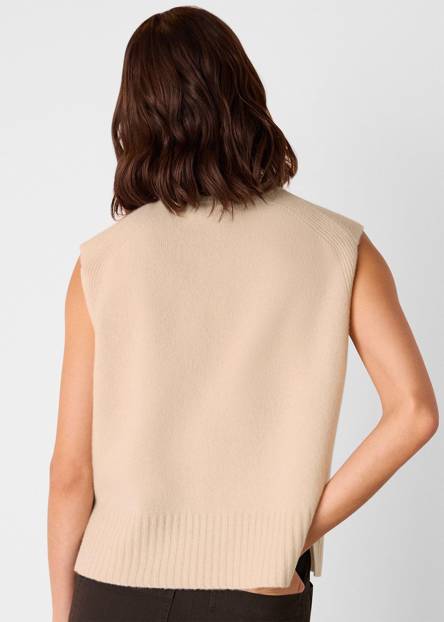 Wool Sleeveless Tank