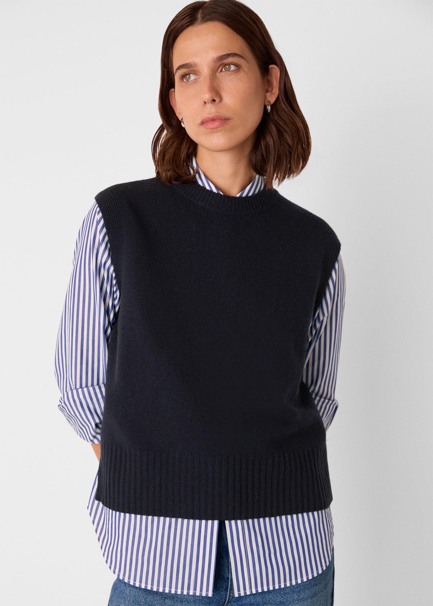 Wool Sleeveless Tank